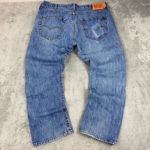 LEVIS 501xx Original Mens Regular Straight Leg Button Fly Denim Jeans Grunge